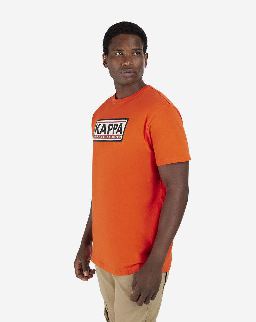Shop Kappa Race Tee 311H78W 059 orange SNIPES USA