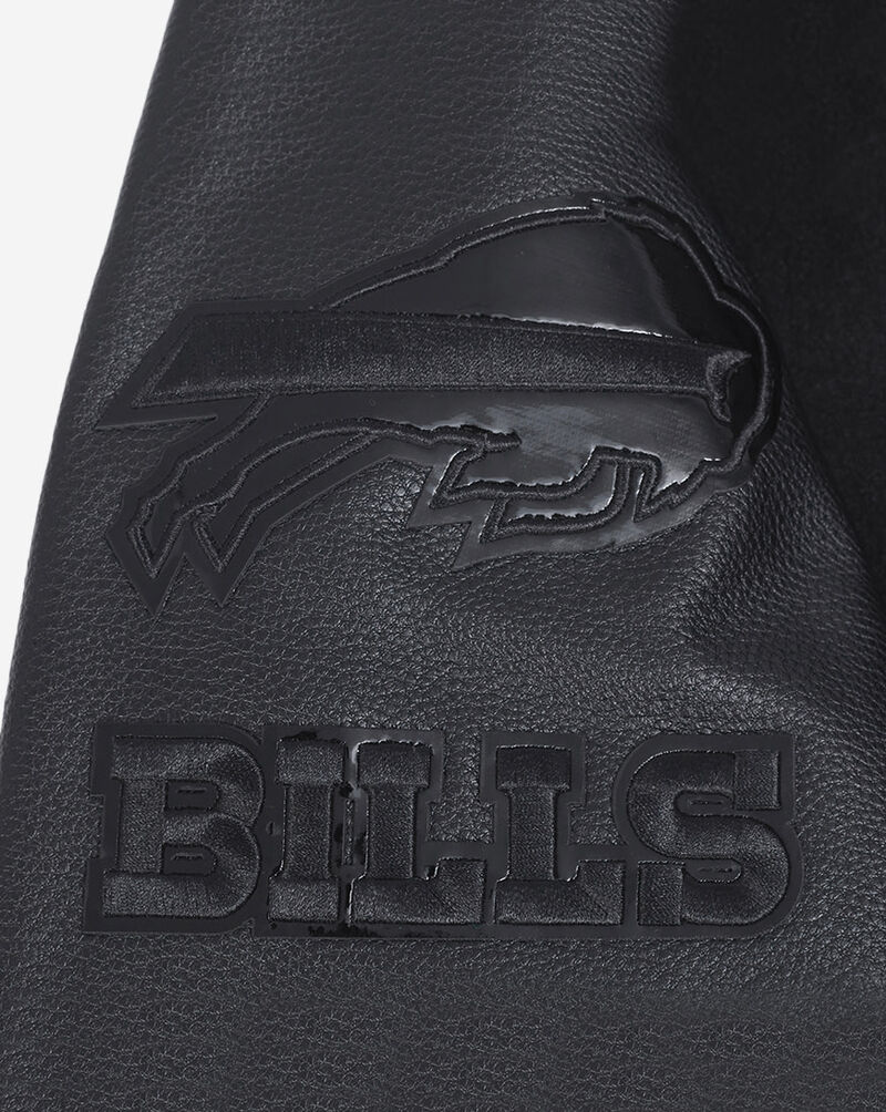 PRO STANDARD Buffalo Bills Triple Black Wool Varsity Jacket FBB641676-3BK Black 4