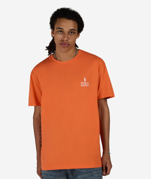 Jersey Knit Graphic Polo T-Shirt