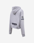 PRO STANDARD Dallas Cowboys Classic Fleece Cropped Pull Over Hoodie FDCC410316-HGR Grey 3