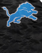 PRO STANDARD Detroit Lions Mash Up Rib Satin Jacket FDL6410476-BLK Black 2