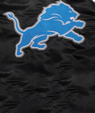 Detroit Lions Mash Up Rib Satin Jacket