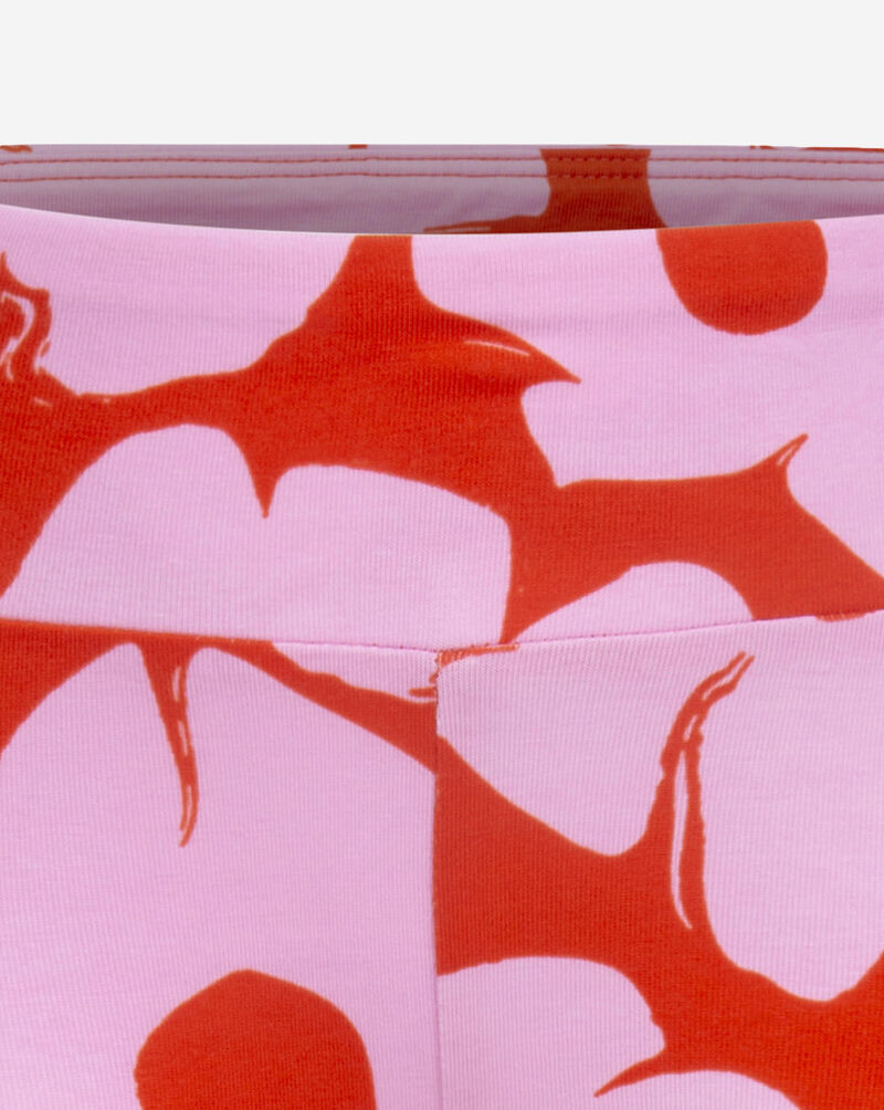 Nike Pre-School Floral Leggings 36L821-R7O Red 5