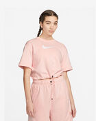 Swoosh Fleece Crop Top