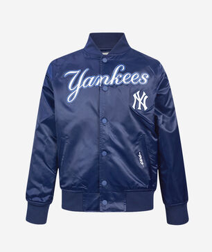 Big Kids' New York Yankees Classic Satin Jacket