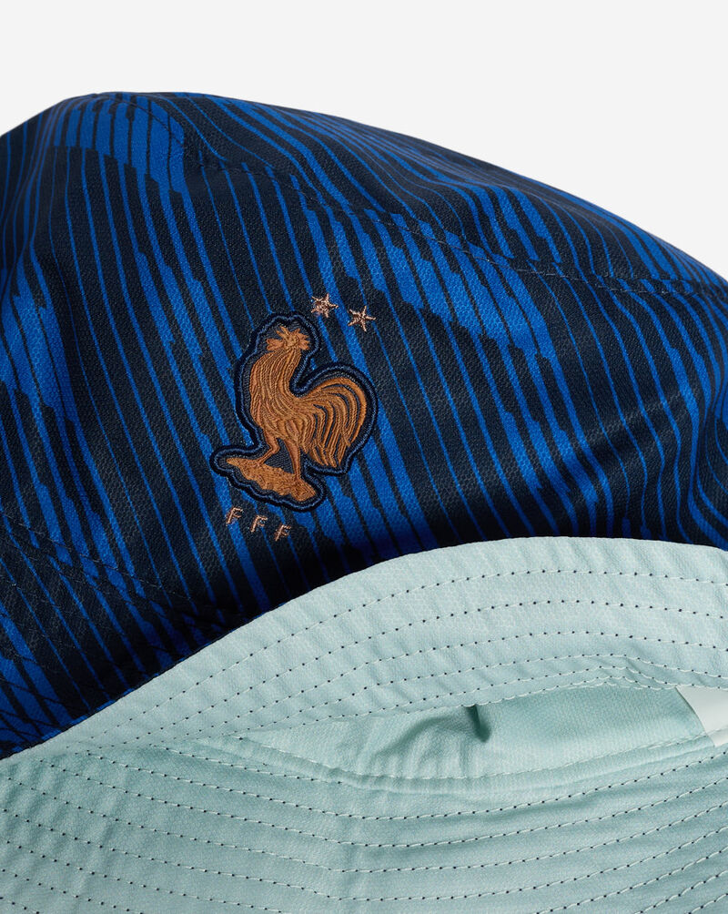 Nike France National World Cup Soccer Reversible Bucket Hat C16987-FRANCE Blue 5