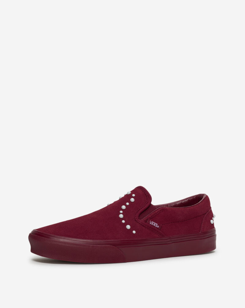 Vans Classic Slip On Pearls VN000ED2BRD Red 2