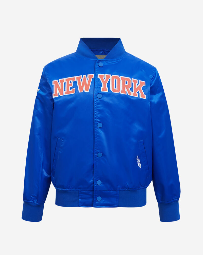 PRO STANDARD Big Boys' New York Knicks Classic Satin Jacket BNKB6516003-RYB Blue 1