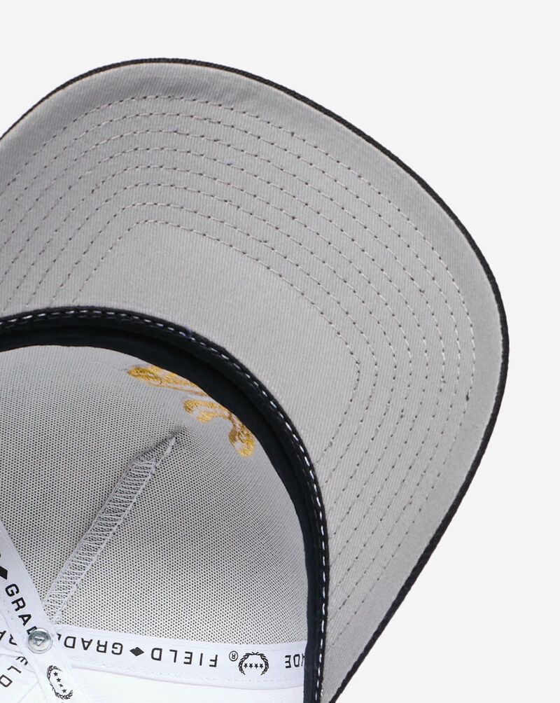 Field Grade NY Kurve King Full Twill Trucker Hat 1006734 White 4
