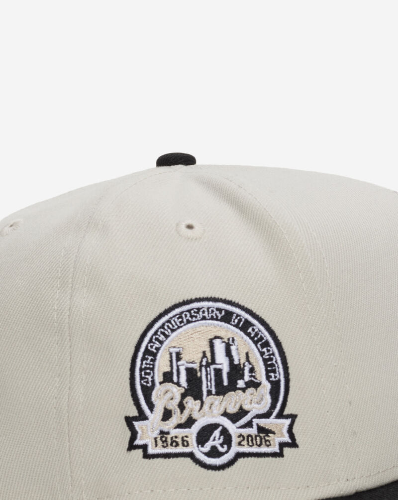 New Era 9Fifty Atlanta Braves A-Frame Snapback Hat 71012988 Grey 2