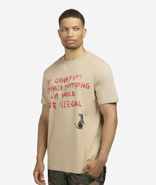 Banksy Graffiti Rat Tee