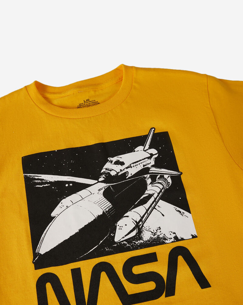 Graphic Tees Grade School NASA Tee NSA1560YB Yellow 2