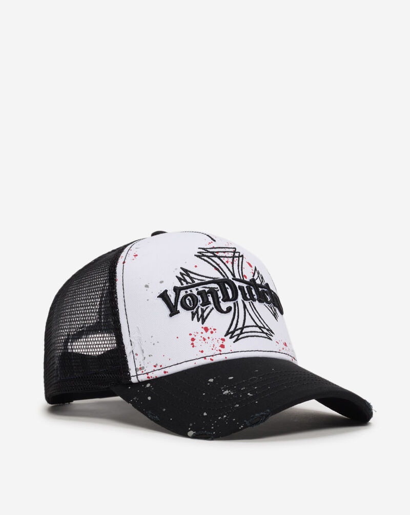Von Dutch Iron Trucker Hat VDHH0174 White 1