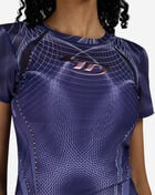 Smoke Rise Printed Mesh Bodycon Dress RKD26S423SN-LILAC Purple 3