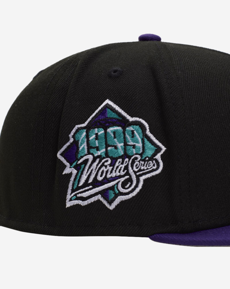 New Era 9Fifty Grape New York Yankees Retro Hooks Fitted Hat 70939089 Black 2