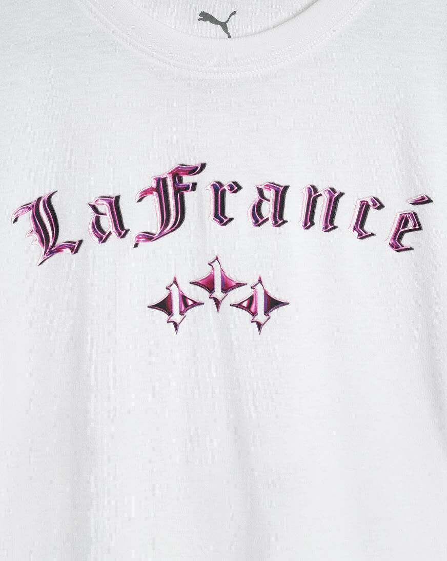 Shop Puma Grade School Melo X LaFrance CTN Jersey Tee PSP26M9T