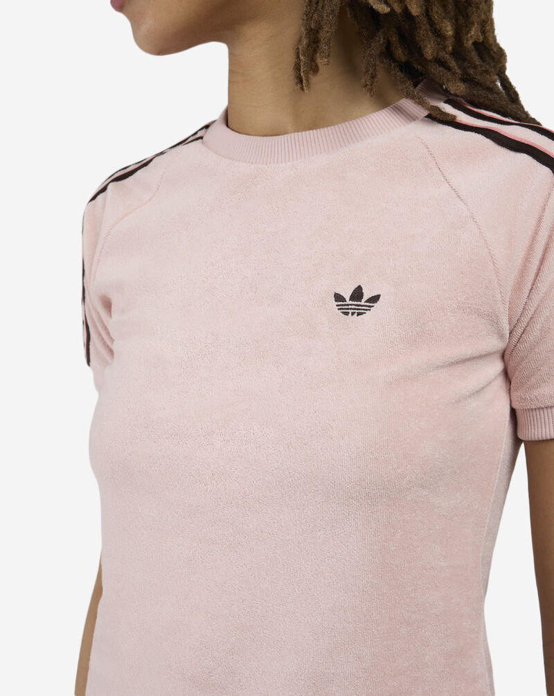 adidas Terry Towel Cali T-Shirt KD1410 Pink 3