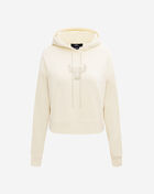 Chicago Bulls Neutral Cropped Fleece Pullover Hoodie