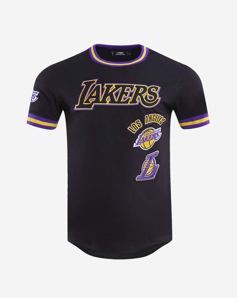 PRO STANDARD Los Angeles Lakers Retro Classic Double Knit Tee BLL156002-BKY Black 1