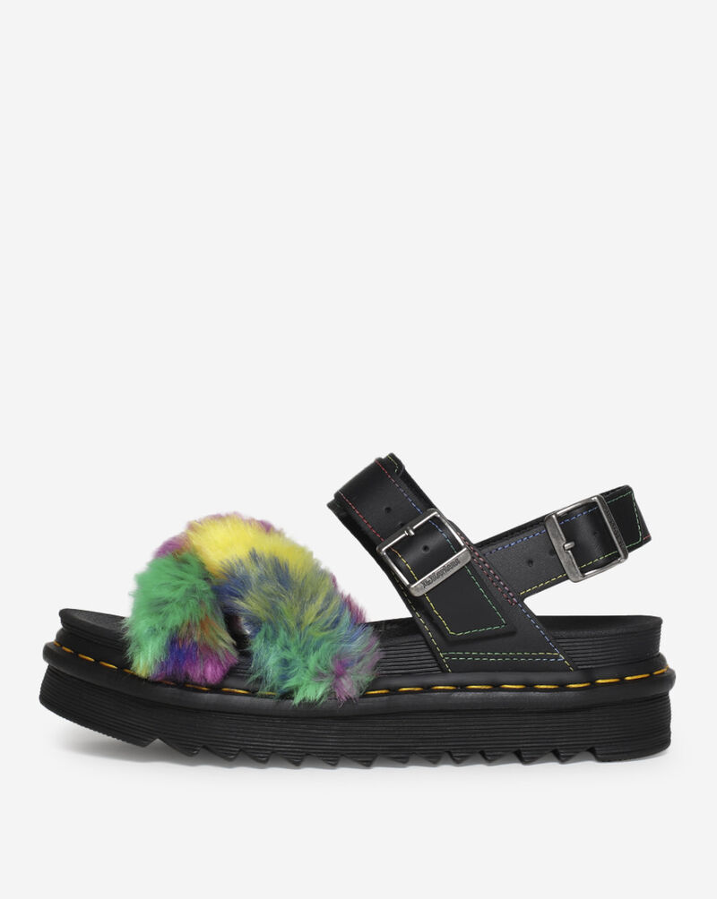 Shop Dr. Martens Voss II Fluffy Sandal R27248889 multi SNIPES USA