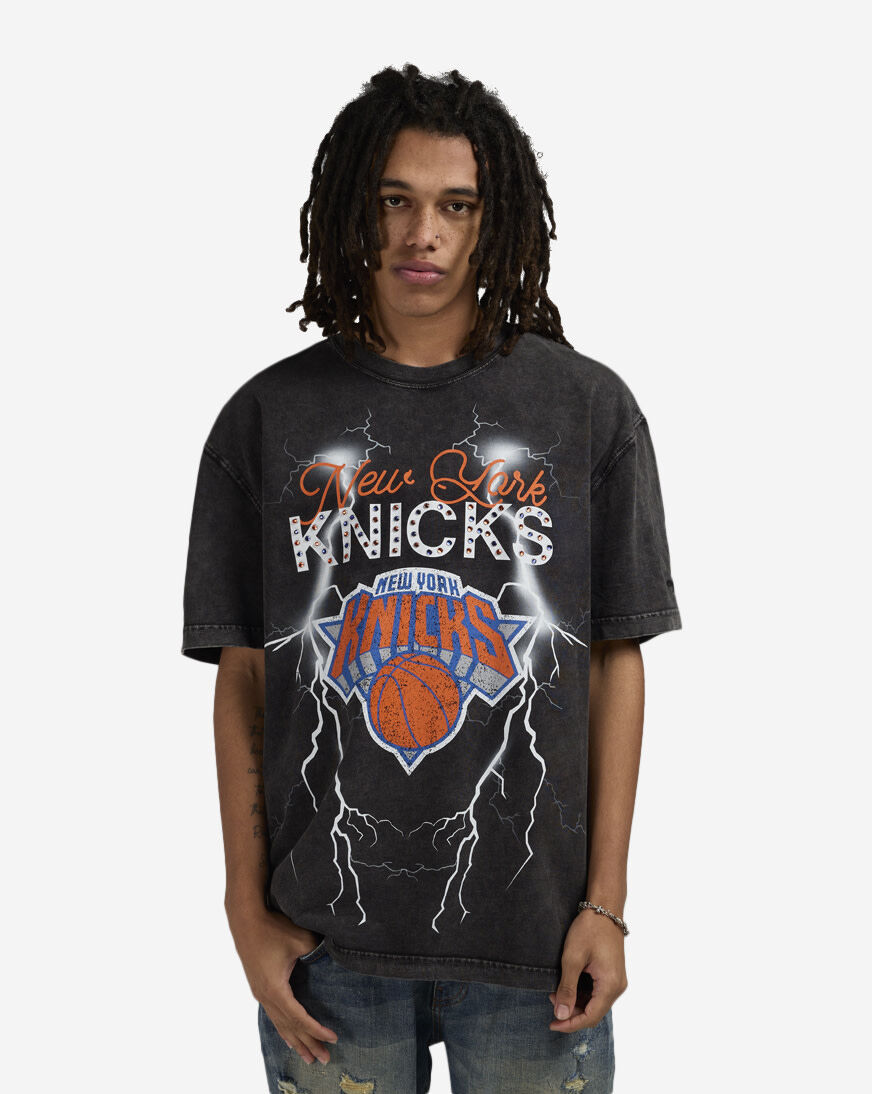 Shop PRO STANDARD New York Knicks Lightning Tee BNK1517046-WBK