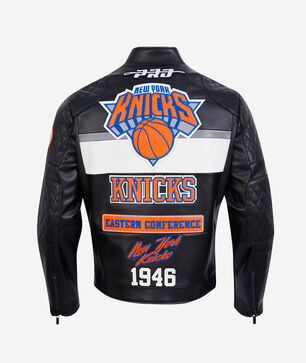 New York Knicks Moto Jacket