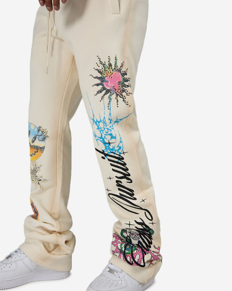 Smoke Rise Endless Pursuit Fleece Pant FP26F542SNZ-DOV cream 3