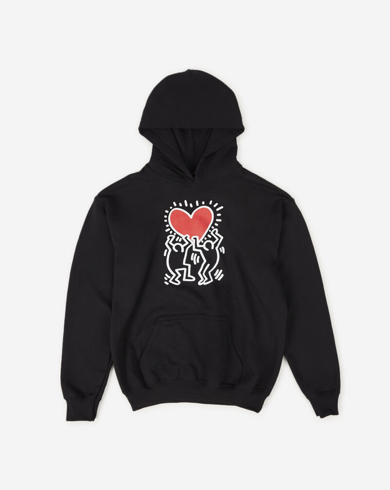 Keith haring black hoodie