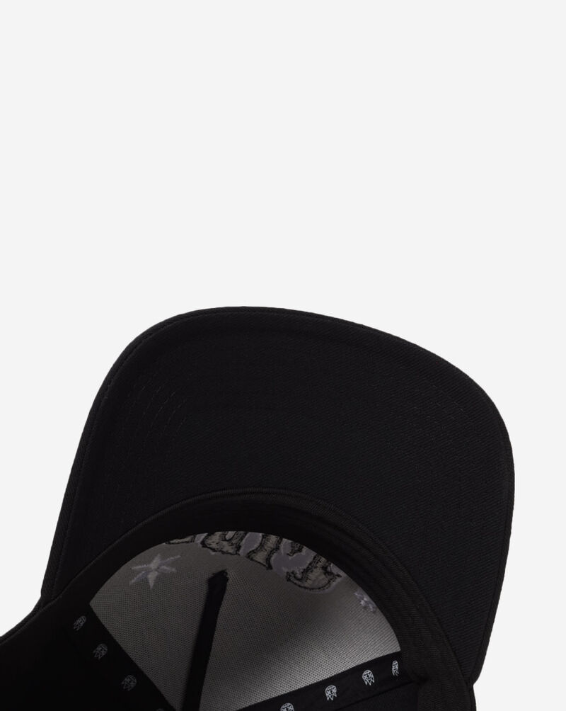 Cult of Individuality Cult x El Alfa Premium Paisley 5 Panel A Frame Trucker Hat 625B8-CH63A Black 4