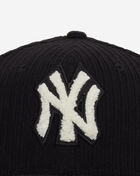 New Era 59Fifty New York Yankees Chenille Cord Fitted Hat 60769965 Black 2