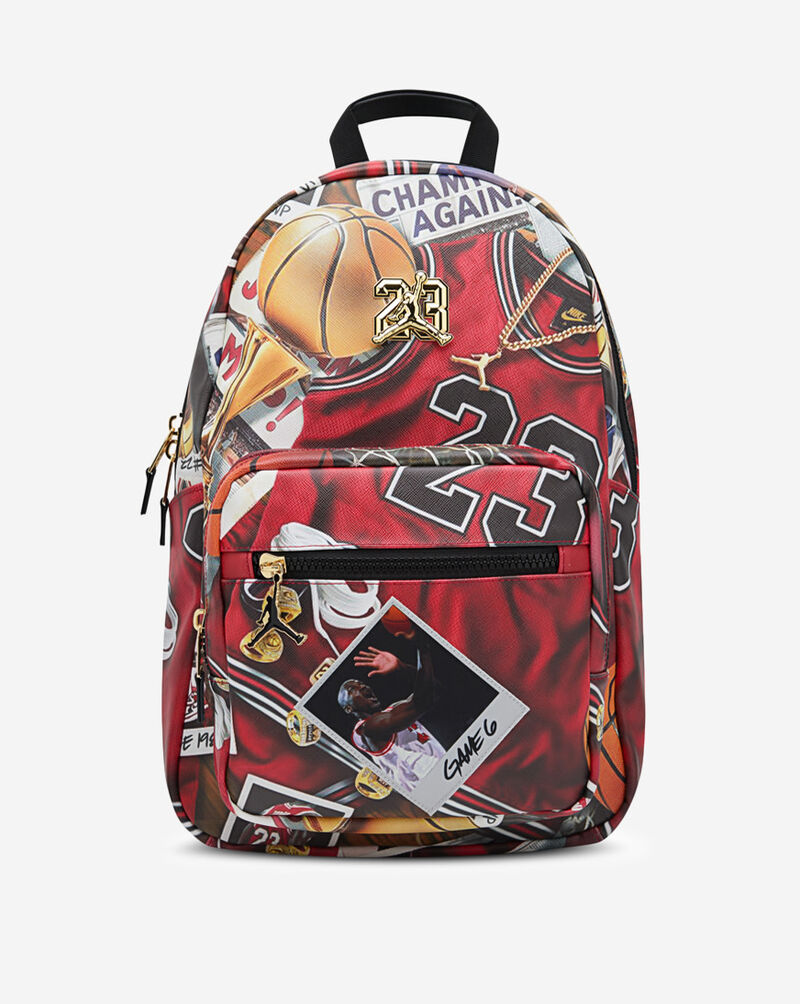 Jordan Borough Graphic Backpack MA9220-K90 Red 1