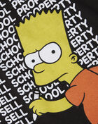 Graphic Tees Grade School Bart Overachiever Tee ZKSB025 Black 2