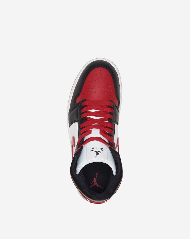 Compra JORDAN Air Jordan 1 Mid (GS) white/black/true red/aquamarine  Baloncesto en SNIPES