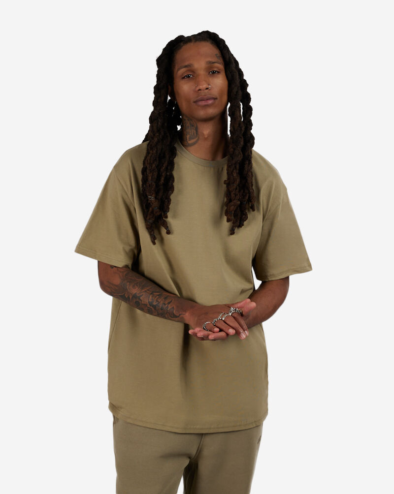 SNIPES Small Logo Essential Tee SNQ323003M-MMD Green 1