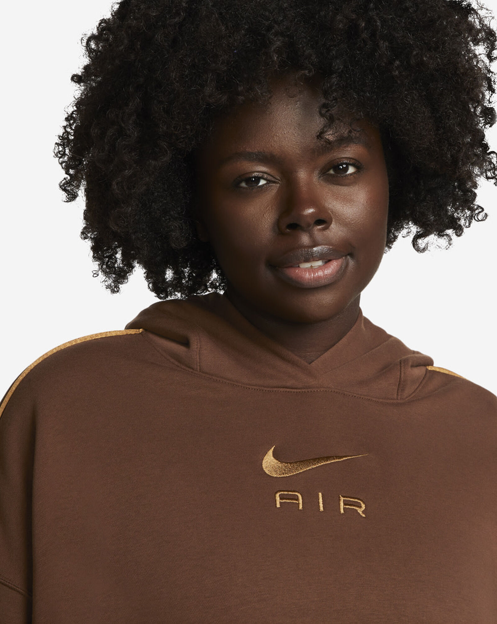 Shop Nike NSW Air Fleece Hoodie DQ6915259 brown SNIPES USA