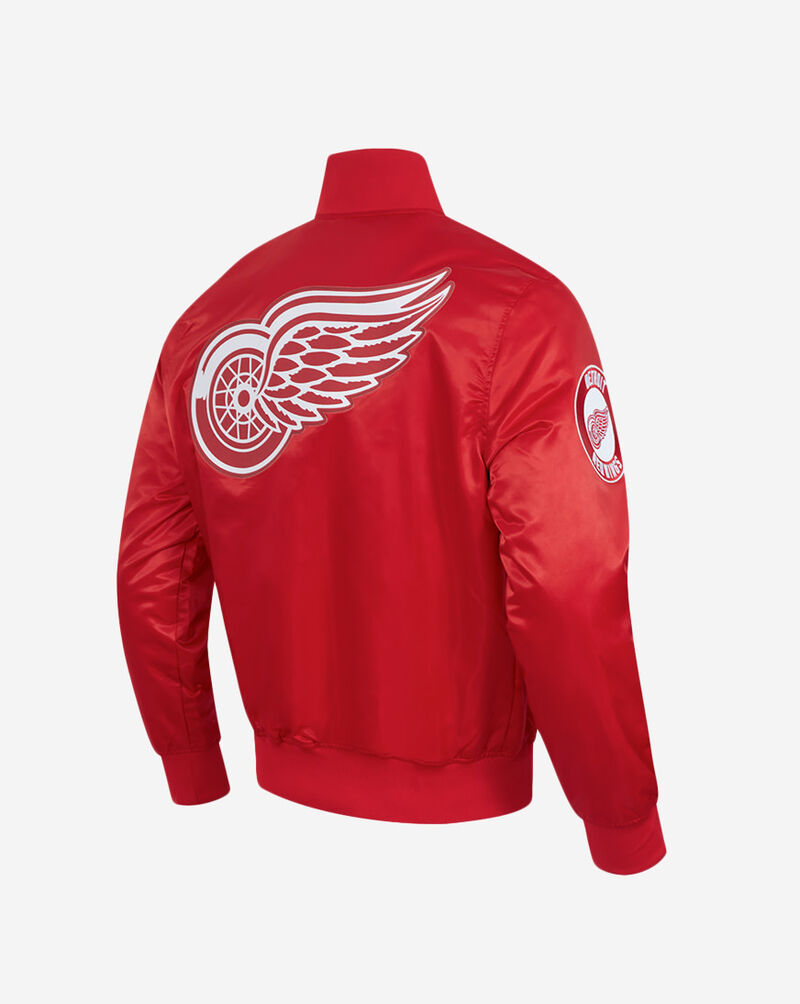 PRO STANDARD Detroit Red Wings Classic Satin Jacket HDR667765-RED Red 3