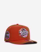 New Era 9Fifty Detroit Pistons A-Frame Snapback Hat 71012296 Orange 1