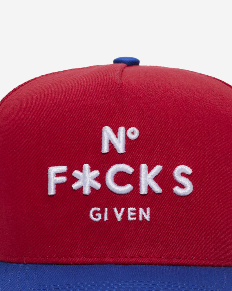 Field Grade No F Given Varsity 2 Tone Twill Meshback Trucker 1005246 Red 2