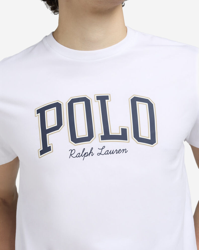 Polo Ralph Lauren Custom Slim Fit Logo Jersey T-Shirt 710981152002-WHT White 3