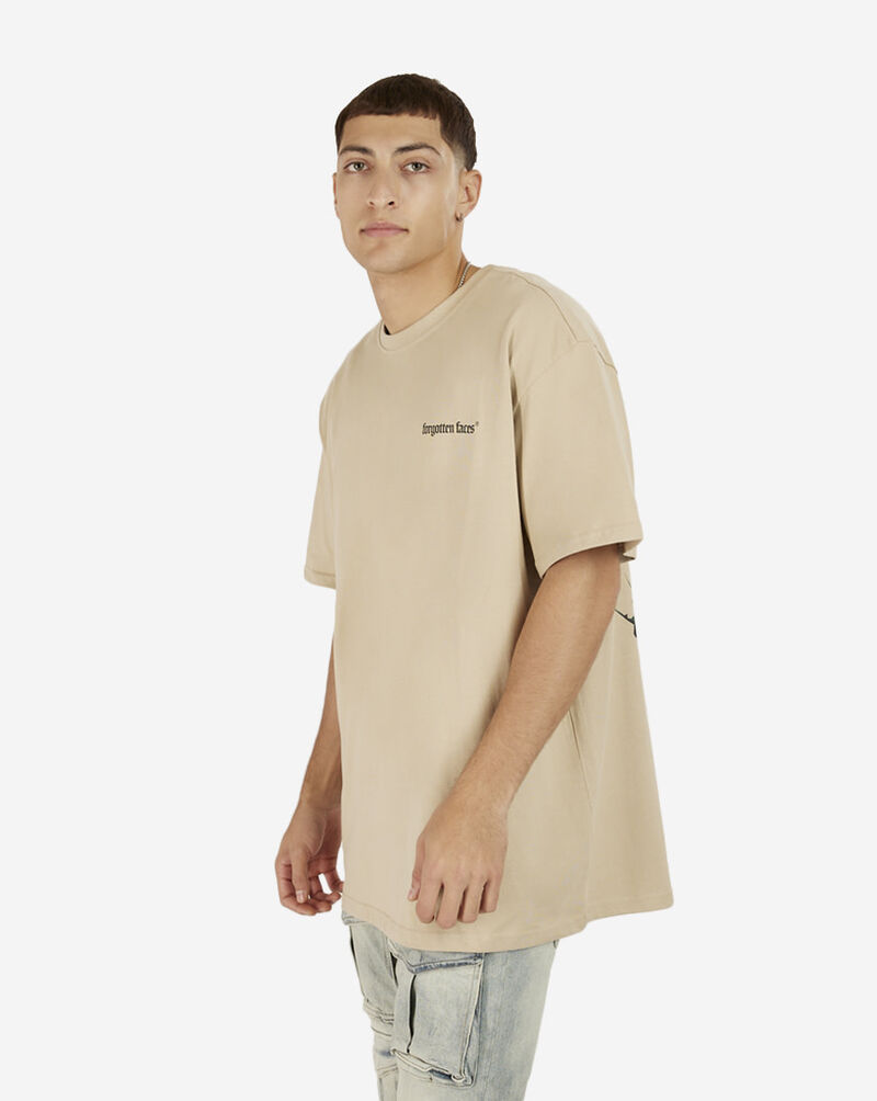 Forgotten Faces Roses Tee FOF0098-SND Beige 2