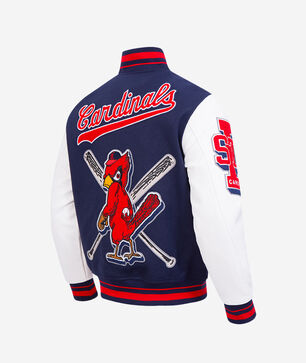 St. Louis Cardinals Mashup Rib Wool Varsity Jacket