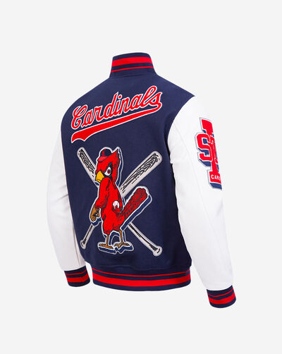 St. Louis Cardinals Mashup Rib Wool Varsity Jacket