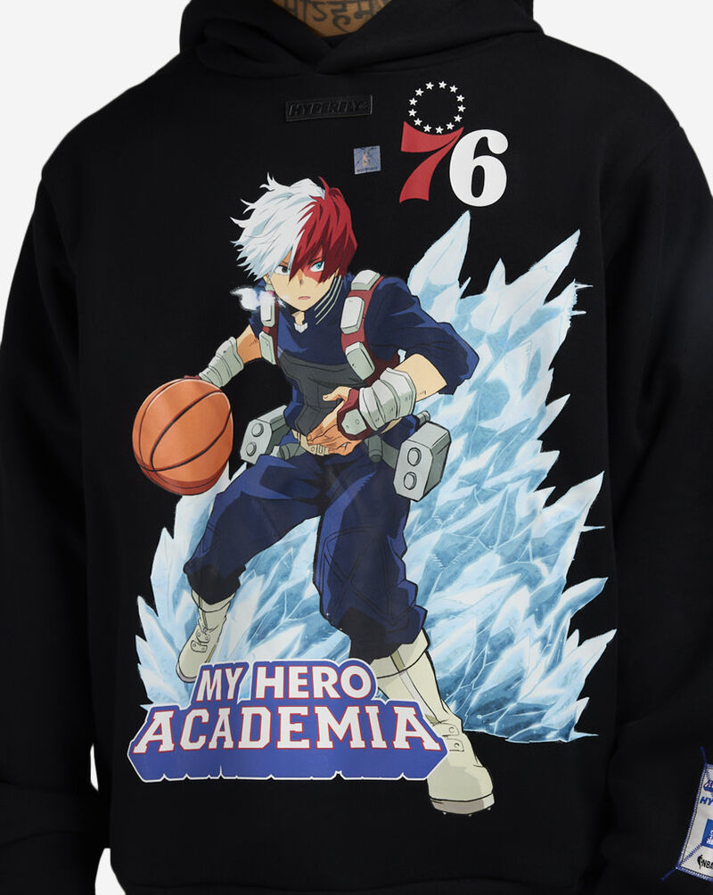 Hyperfly Sixers Todoroki Hoodie PHI-BLK-TOD-CH Black 3