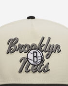 New Era 9Fifty Brooklyn Nets Chainstitch Snapback Hat 60727198 cream 2