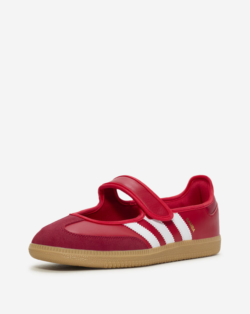 【関税込み】adidas Originals レッド Samba Jane スニーカー adidas Samba Jane Shoes - Red | Free Shipping with adiClub