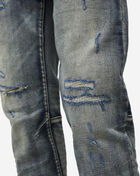 Smoke Rise Distressed 5Pkt Basic Slim Jeans JP25622SNZ-BLU Blue 3