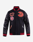 Atlanta Hawks Retro Classic Rib Wool Varsity Jacket