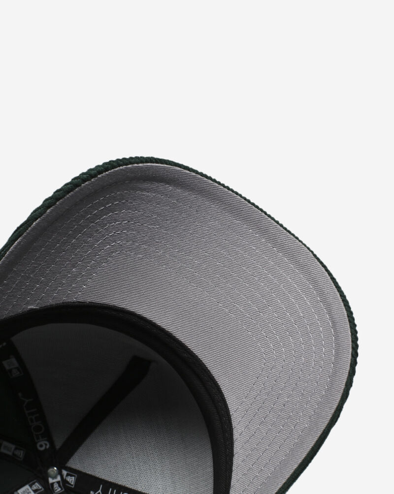 New Era 9Forty Los Angeles Dodgers Corduroy Snapback Hat 70803780 Green 5