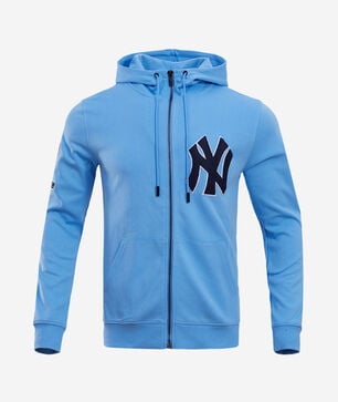 New York Yankees Classic Chenille Double Knit Full-Zip Pull Over Hoodie 