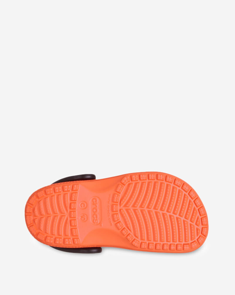 Crocs Grade School Classic Jack O' Lantern Lights Clog 211685-810J Orange 4